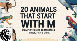 20 Animals That Start With M (Complete Guide to Mammals, Birds, Fish & More)