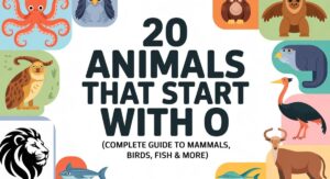 20 Animals That Start With O (Complete Guide to Mammals, Birds, Fish & More)