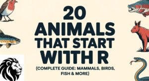 20 Animals That Start With R (Complete Guide: Mammals, Birds, Fish & More)