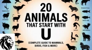 20 Animals That Start With U (Complete Guide to Mammals, Birds, Fish & More)