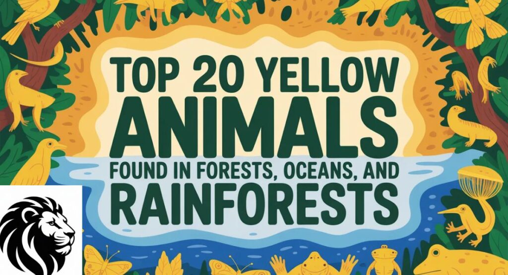 Top 20 Yellow Animals Found in Forests, Oceans, and Rainforests