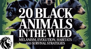 20 Black Animals in the Wild: Melanism, Evolution, Habitats and Survival Strategies