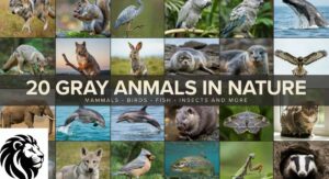 20 Gray Animals in Nature: Mammals, Birds, Fish, Insects, and More