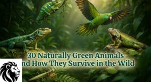 30 Naturally Green Animals and How They Survive in the Wild