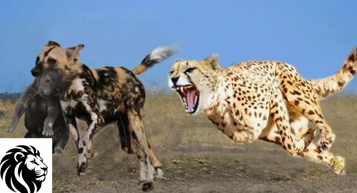 African Wild Dog vs Cheetah