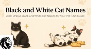 Black and White Cat Names | 200+ Unique Black and White Cat Names for Your Pet (USA Guide)