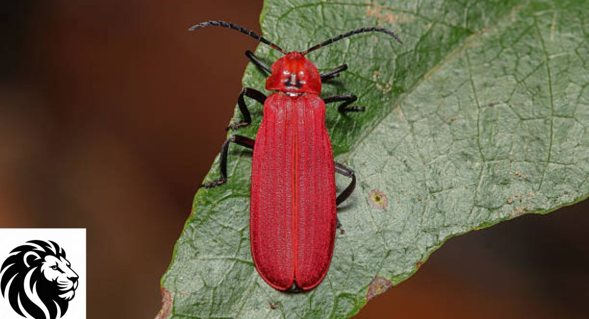 Red Net-Winged Beetle