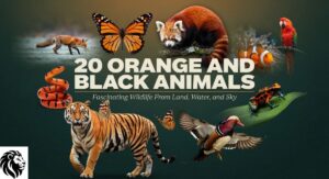 20 Orange and Black Animals: Fascinating Wildlife From Land, Water, and Sky