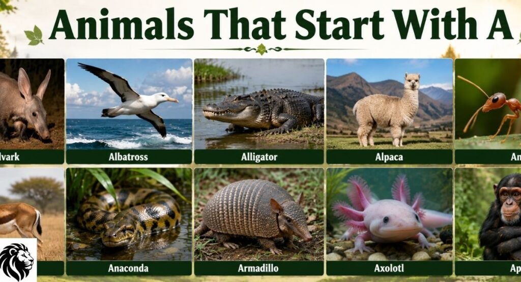 Animals That Start With A