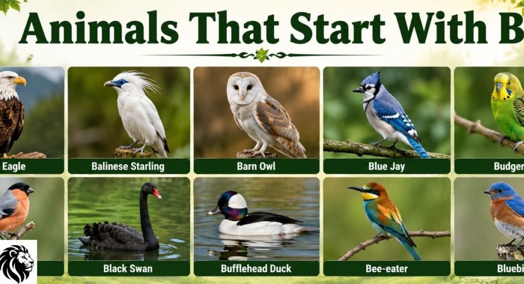 Animals That Start With B