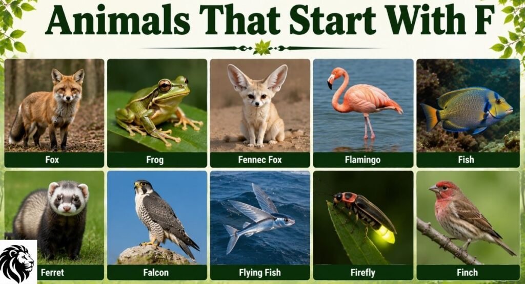 Animals That Start With F