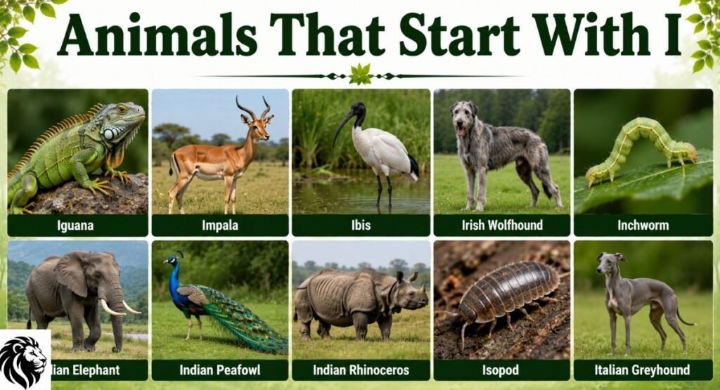 Animals That Start With I