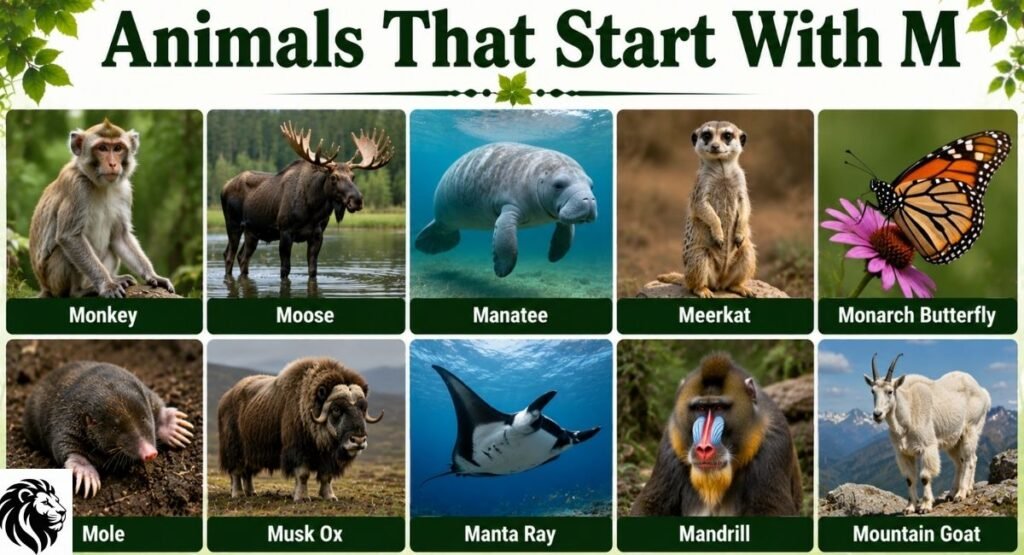 Animals That Start With M