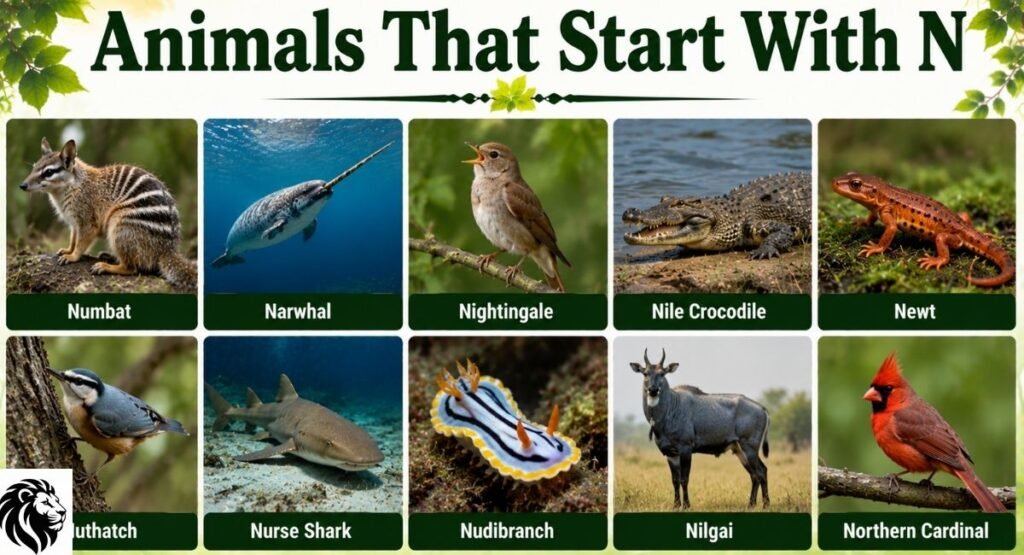Animals That Start With N