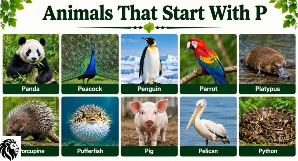 Animals That Start With P