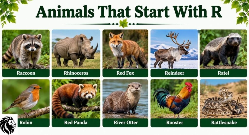 Animals That Start With R