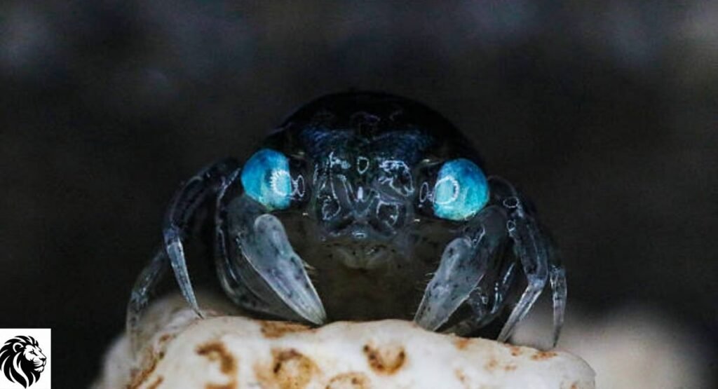 Blue-Eyed Larval Crab